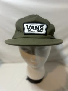 Vans Off The Wall Since 1966 Snapback Patch Mütze grün Trucker Cap One Size - Bild 1 von 6