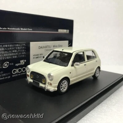 Daihatsu Mira Gino 5-door (2000) White Hi-Story 1/43 #HS460WH - Image 1 of 3