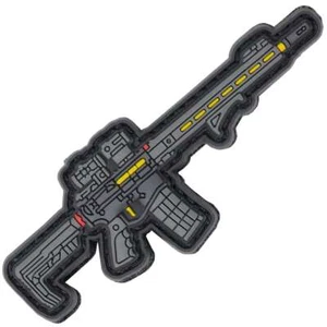 556 Gewehr kleiner PVC-Aufnäher Ktactical niedlich Mini Gun Tactical - Bild 1 von 6