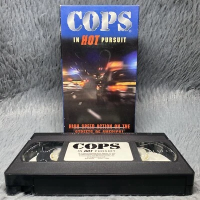 COPS In Hot Pursuit VHS 1996 Live Police Documentary High Speed Crime Film - Image 1 of 4