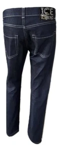 AUTHENTIC ICEBERG WOMEN DARK JEANS SIZE 28 M - Picture 1 of 7