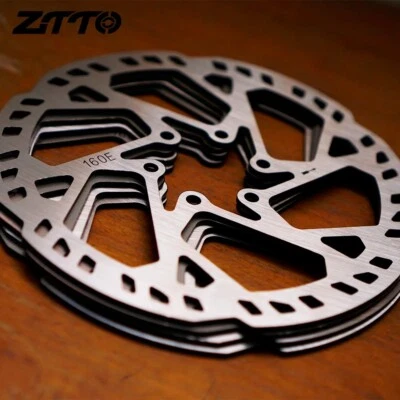 Bicicleta eléctrica MTB 2,3 mm freno de disco rotor espesor 160/180/203/220 mm súper rigidez 6 pernos Foto 1 de 4