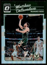 2016-17 Donruss Optic Silver Prizm Matthew Dellavedova Milwaukee Bucks #8