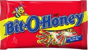 Bit-O-Honey Taffy Candy Low Fat 11.5 oz Sweet Chewy Honey Snack Treat Delicious - Picture 1 of 2