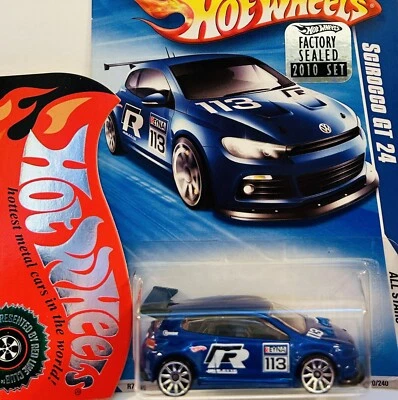 Hot Wheels SCIROCCO GT 24 - 2010 All Stars #120 - Azul - 🔥Sellado de fábrica🔥 Foto 1 de 2