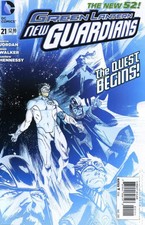 Green Lantern New Guardians #21A FN 2013 Stock Image