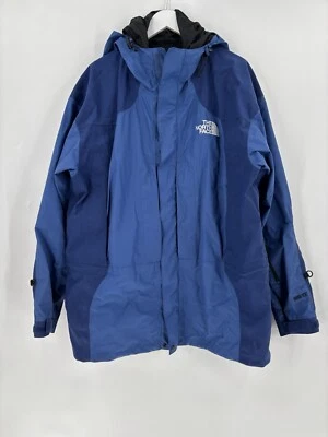 The North Face Jacket Mens XXL 2XL Blue Gore-Tex Lined Mountain Guide Hooded - Image 1 of 4