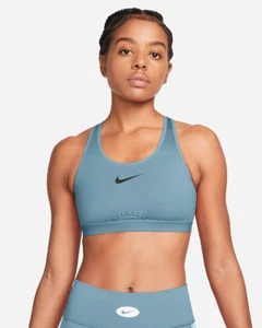 NEW NIKE High-Support Non-Padded Adjustable TEAL Sports Bra DD0428-041 $60 - Picture 1 of 5