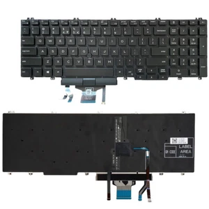 For Dell Precision 3500 3501 3540 3541 Laptop Keyboard Backlit Keyboard - Picture 1 of 4