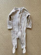 Target Size 000 Grey Organic Cotton Bodysuit Great Used Condition
