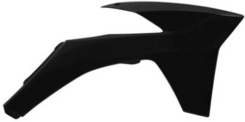 ACERBIS 2013-2016 250 XC KTM RADIATOR SHROUDS BLACK 2314250001 - Image 1 of 1