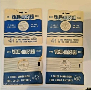 Vintage Viewmaster Reels Hopalong Cassidy Roy Rogers Gene Autry Plymouth Mass 4 - Picture 1 of 10