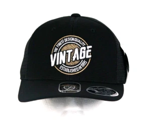 VINTAGE Hat Cap America Flex Fit Spandex Adjustable Trucker Mesh Snap Back NEW - Picture 1 of 6