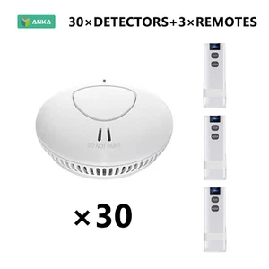 ANKA Wireless Interconnected Photoelectric Fire Alarm Smoke Detector 10Y Battery - Picture 1 of 39