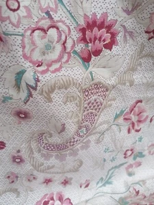 Laura Ashley Sakura berenjena vintage tela nueva - por yarda - ¡FALLO! - Imagen 1 de 10