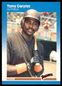 1987 Fleer Glossy Tony Gwynn San Diego Padres #416