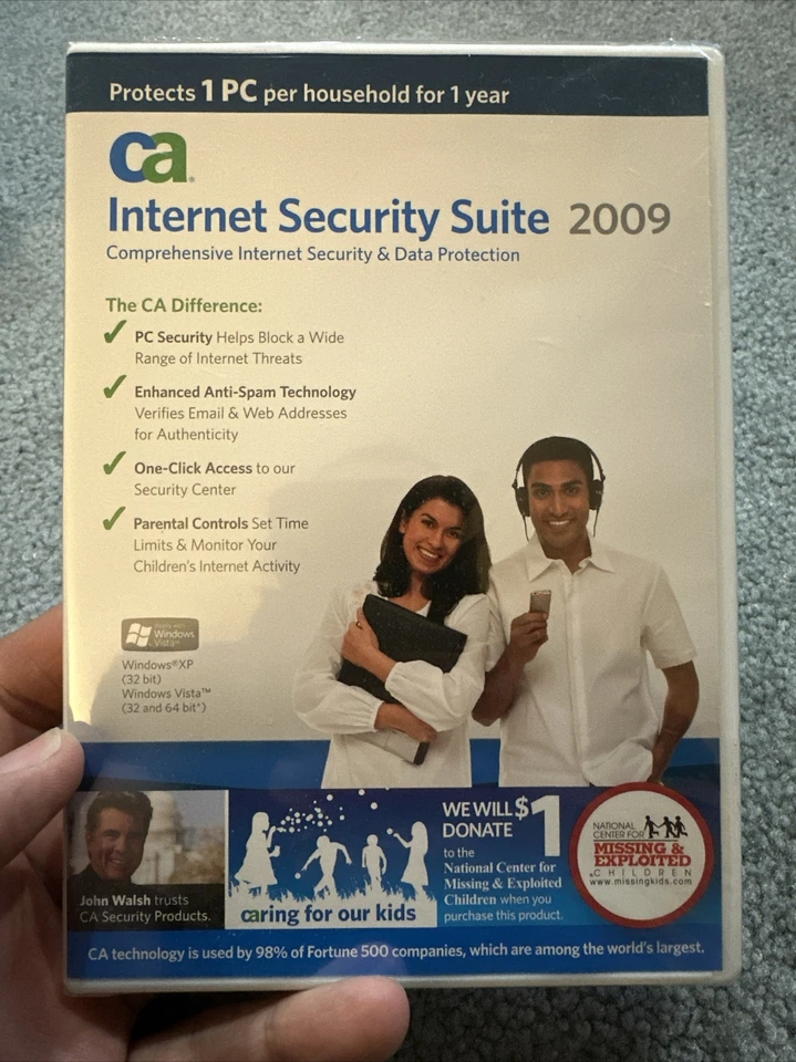 CA Internet Security Suite 2009 Computer Associates- Comprehensive Security/Data - Image 1 of 4