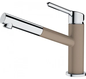 FRANKE Armatur ORBIT in CHROM-CASHMERE mit Zugauslauf / Küchenarmatur / Einhe... - Bild 1 von 6
