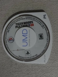 EUC Tiger Woods PGA 08 Playstation Portable PSP UMD Only Free Ship - Picture 1 of 1