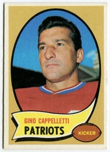 1970 Topps #7 Gino Cappelletti Boston Patriots - Picture 1 of 2