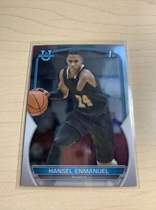 2022-23 1st Bowman Chrome University HANSEL ENMANUEL #52