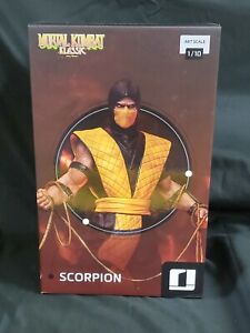 Iron Studios Mortal Kombat The Scorpion Action Figure 1/10 Limited Edition NEW