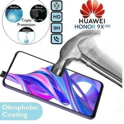 100%Genuine Tempered Glass Screen Protector (HLK-L41/L42)For Huawei Honor 9X Pro - Image 1 of 2