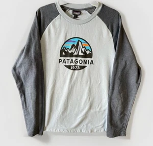 Patagonia Mens size M Fitz Roy Scope Lightweight Crew Sweatshirt pullover fleece - Picture 1 of 6