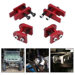 2" ATV Komplett Höherlegungssatz Lift Kit Für 04-09 Yamaha Rhino 450 660 700 Rot - Picture 1 of 8
