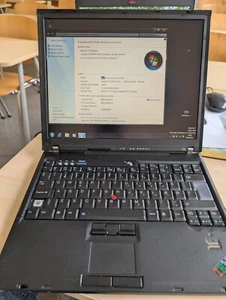 IBM Thinkpad T60 Intel Core Duo T2400 1.83GHz 2GB/120GB - Afbeelding 1 van 20