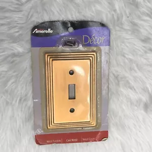 Placa de pared Amerelle 1 palanca níquel cepillado metal fundido - Imagen 1 de 2