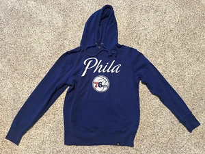 PHILADELPHIA 76ERS '47 BRAND HOODIE - MEN'S SMALL - Picture 1 of 1