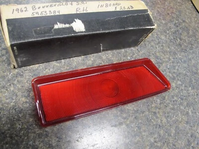 1962 PONTIAC BONNEVILLE STARCHEIF TAIL LIGHT LENS ORIGINAL GM GUIDE NEW !!!! - Image 1 of 4