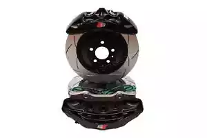 Kit de actualización de frenos delanteros Audi A4 S4 A5 S5 B9 A6 C8 A7 4D 6 pistones negro 375x36 mm - Imagen 1 de 6