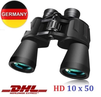 Hochleistungs-Fernglas 10 x 50 HD Professionelles mit Nachtsicht wasserdichtes - Bild 1 von 4