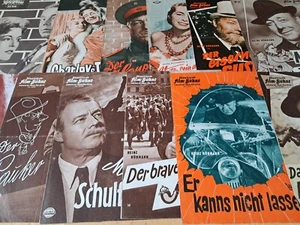 Heinz Rühmann - Konvolut 12 Film-Programme IFK, IFB, DNF, PFP - Picture 1 of 5