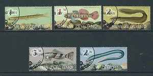 NEW ZEALAND 2017 FRESHWATER FISH SET OF 5 FINE USED - Picture 1 of 1