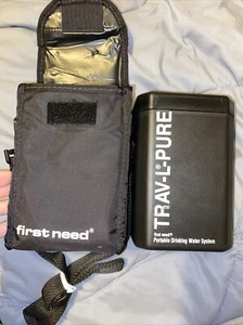 First Need TRAV-L-PURE. Portable WATER PURIFICATION SYSTEM Great Condition - Picture 1 of 4