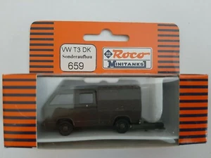 New Rare Roco #659 Modern West German VW T3 Double Cabin Van - HO Scale - Picture 1 of 5