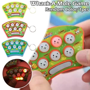 Mini Whack A Mole Game Chain Silicone Knock Hamster GX Educational Toy Q7G9 - Picture 1 of 11