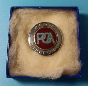 PGA Golf Official Starters Silver Lapel Badge presented to W. McIntosh. H/M 1965 - Picture 1 of 12