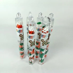 Lot of 6 (72) 432 pcs Ankyo Kids 4+ Hashtag Building Blocks Red Green Toy Target - Picture 1 of 3