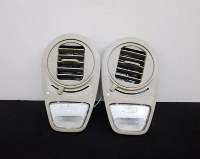 Par de luces/ventilación de aire para techo consola trasera izquierda y derecha Honda Odyssey Van 1999-2004 Foto 1 de 4
