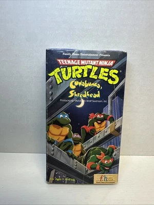 Teenage Mutant Ninja Turtles Cowabunga Shredhead VHS Catalog No. 27319 - Image 1 of 4