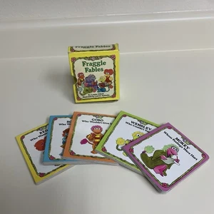 Vintage Fraggle Fables 5 Little Board Buch Set Muppet Press Jim Henson Fraggle Rock - Bild 1 von 17