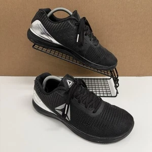 Reebok Crossfit Mens Nano 7.0 Trainers Shoes UK 8 EU 42 Black & Silver Running - Picture 1 of 14