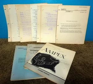 Ampex Audio Compendium Service Engineering Dept 1958 - Picture 1 of 5