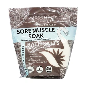 2 Pound (Pack of 2) Soothing Touch Tension Relief Sore Muscle Soak Bath Salts - Picture 1 of 8