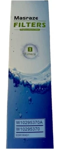Filtro de agua de repuesto nuevo EDR1RXD1 W10295370A W10295370, 1 paquete - Imagen 1 de 1