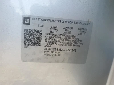 Pieza de freno antibloqueo compatible con 18 CRUZE 420805 Foto 1 de 4